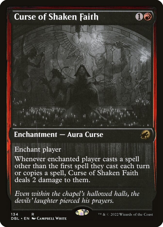 Curse of Shaken Faith, Innistrad: Double Feature · 134/534