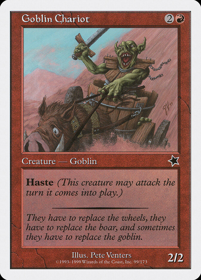 Goblin Chariot, Starter 1999 · 99/173