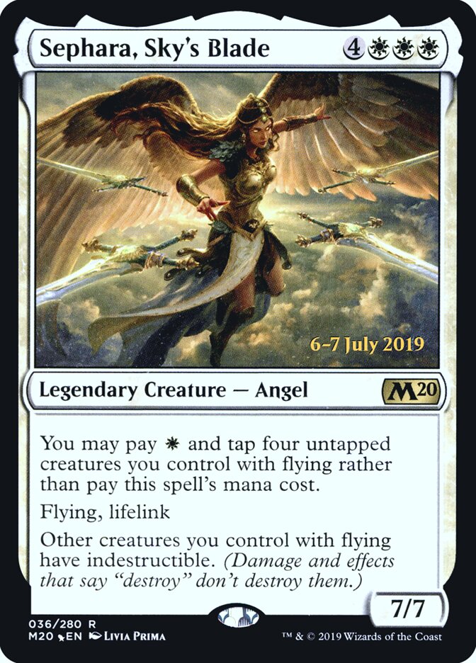 Sephara, Sky's Blade, Core Set 2020 Promos · 036/280