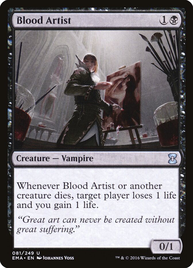 Blood Artist, Eternal Masters · 081/249