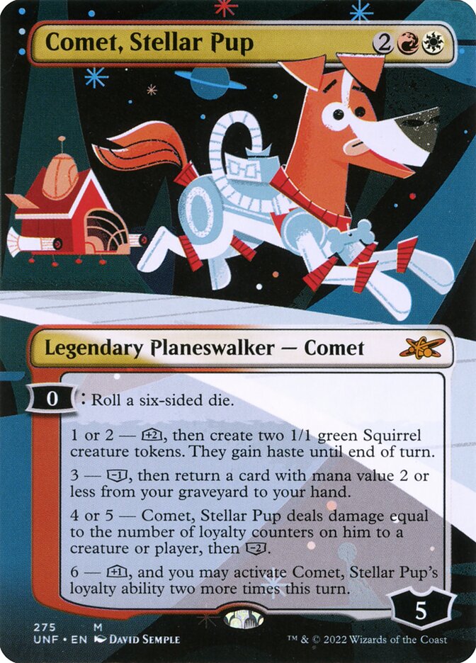 Comet, Stellar Pup, Unfinity · 275