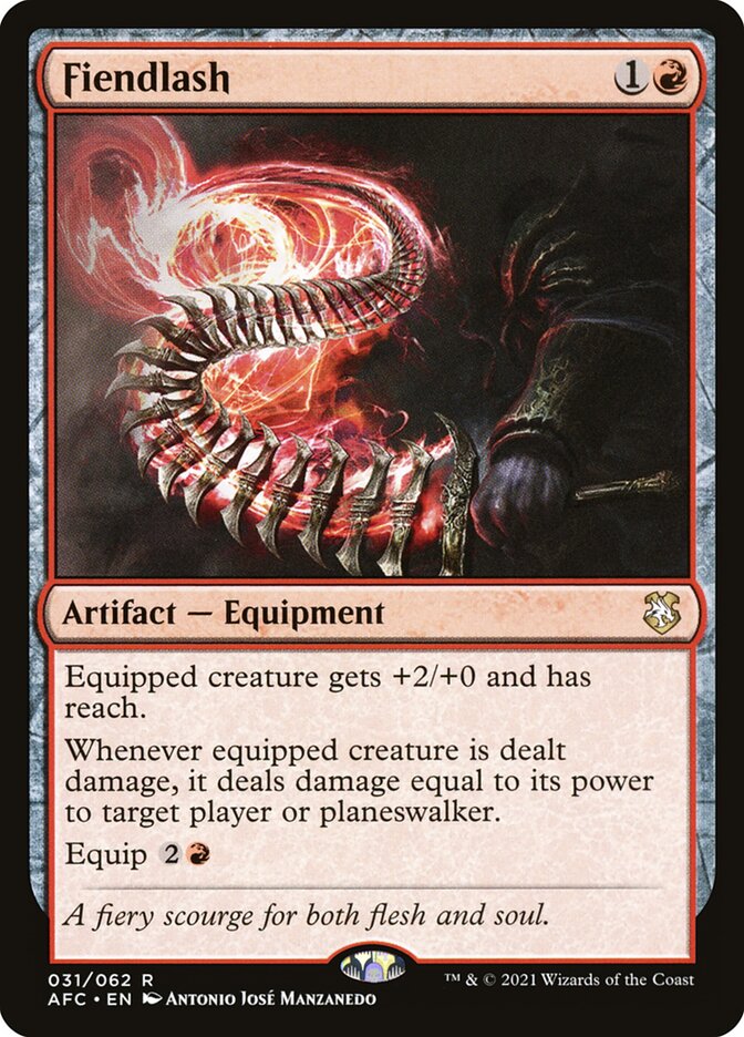 Fiendlash, Forgotten Realms Commander · 031/062