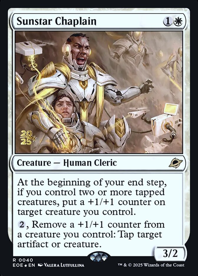 Sunstar Chaplain, Edge of Eternities Promos · 0040