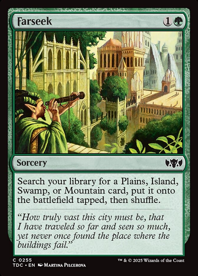 Farseek, Tarkir: Dragonstorm Commander · 0255