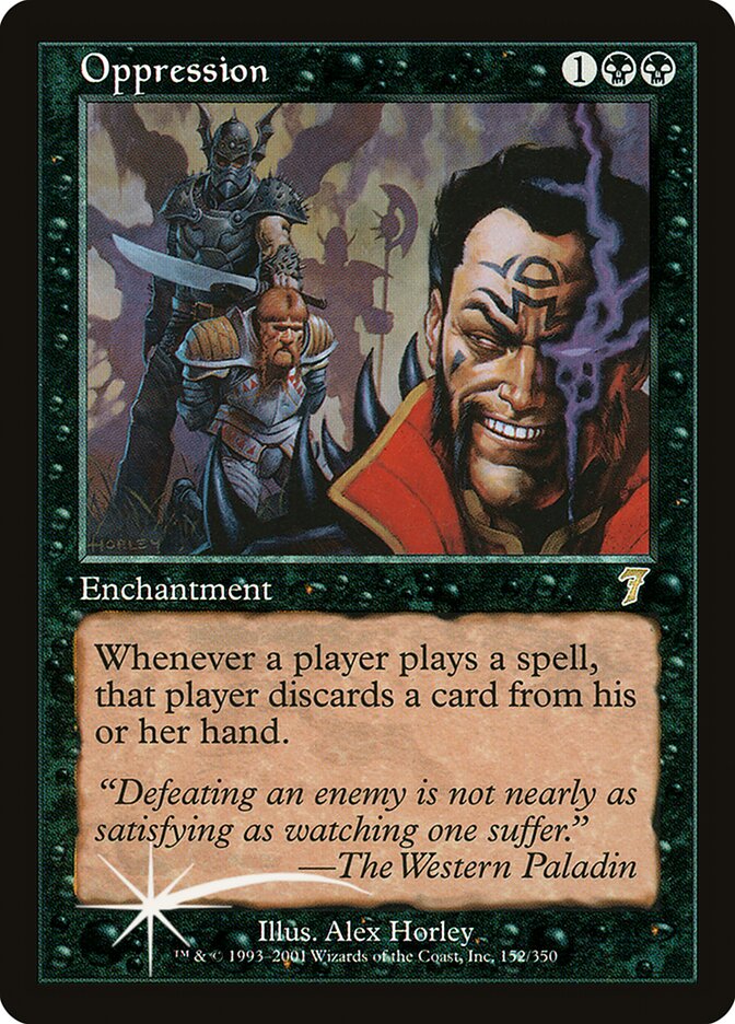 Oppression, Seventh Edition · 152-star