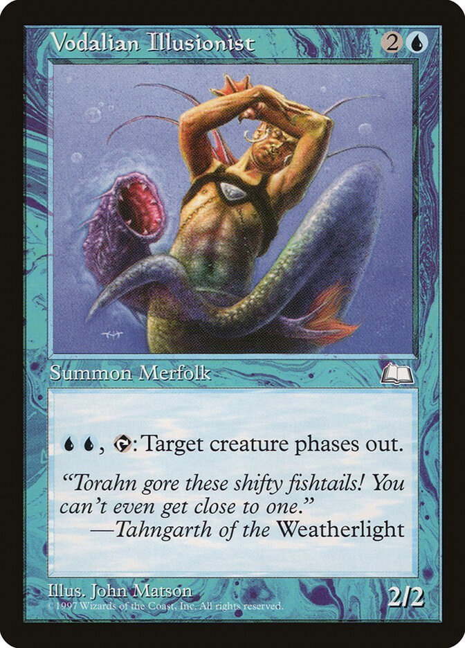 Vodalian Illusionist, Weatherlight · 58
