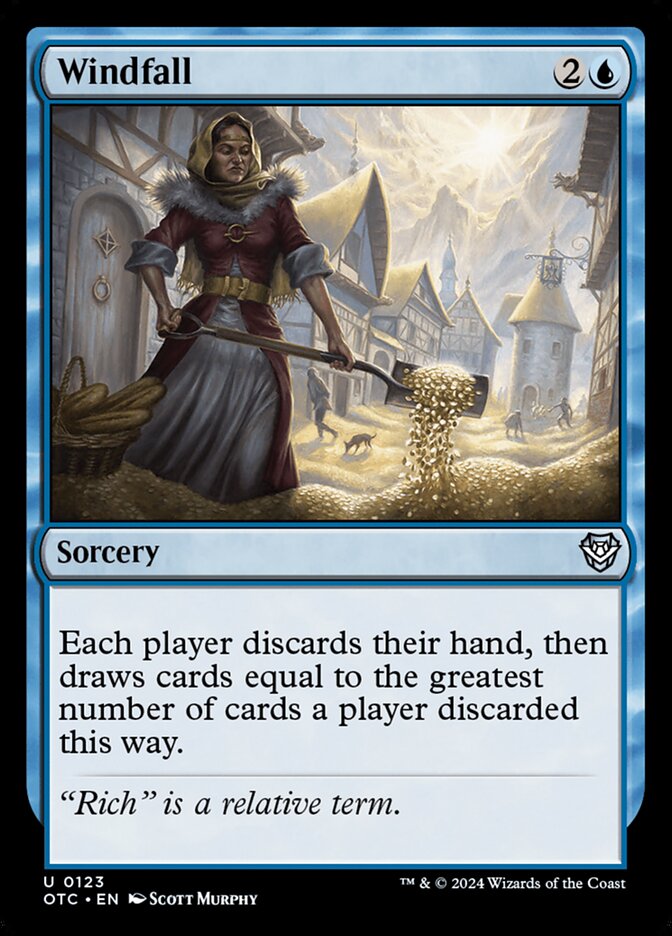 Windfall, Outlaws of Thunder Junction Commander · 0123