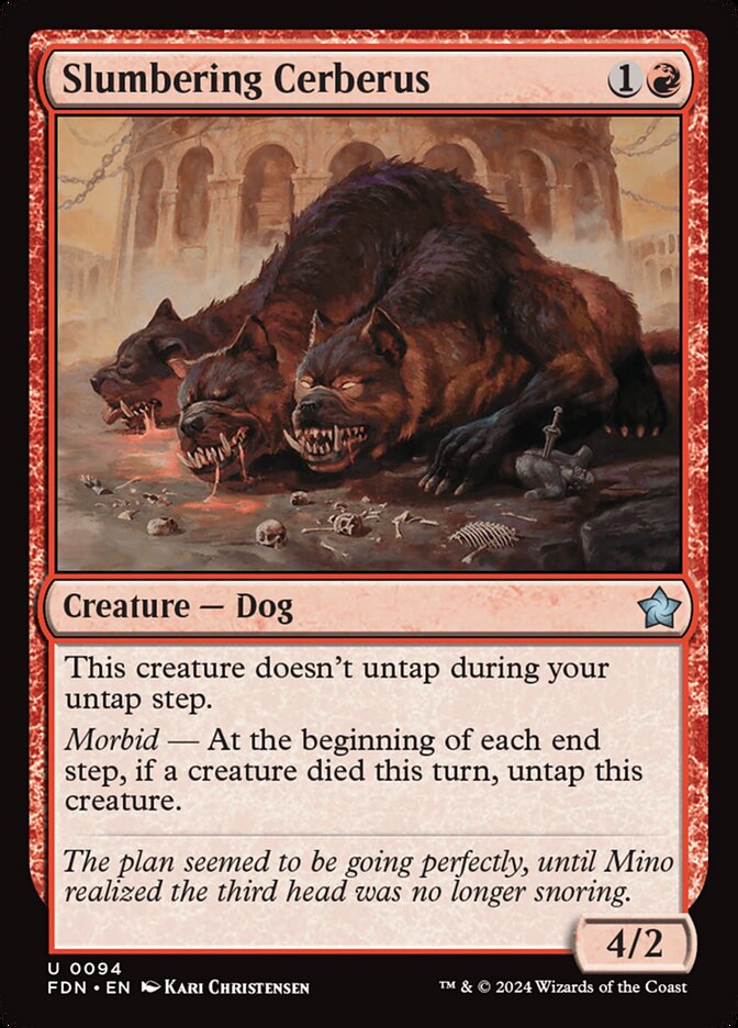 Slumbering Cerberus, Foundations · 0094