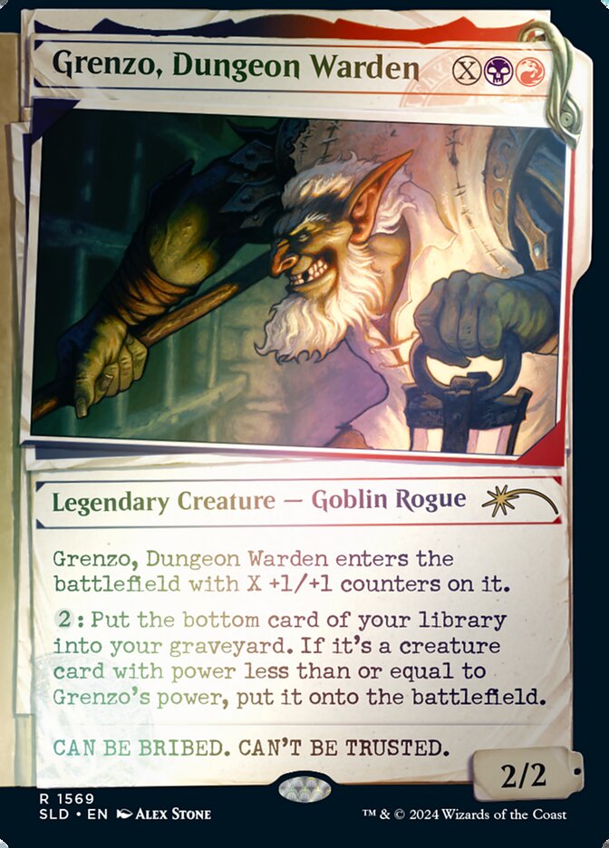 Grenzo, Dungeon Warden, Secret Lair Drop · 1569-star