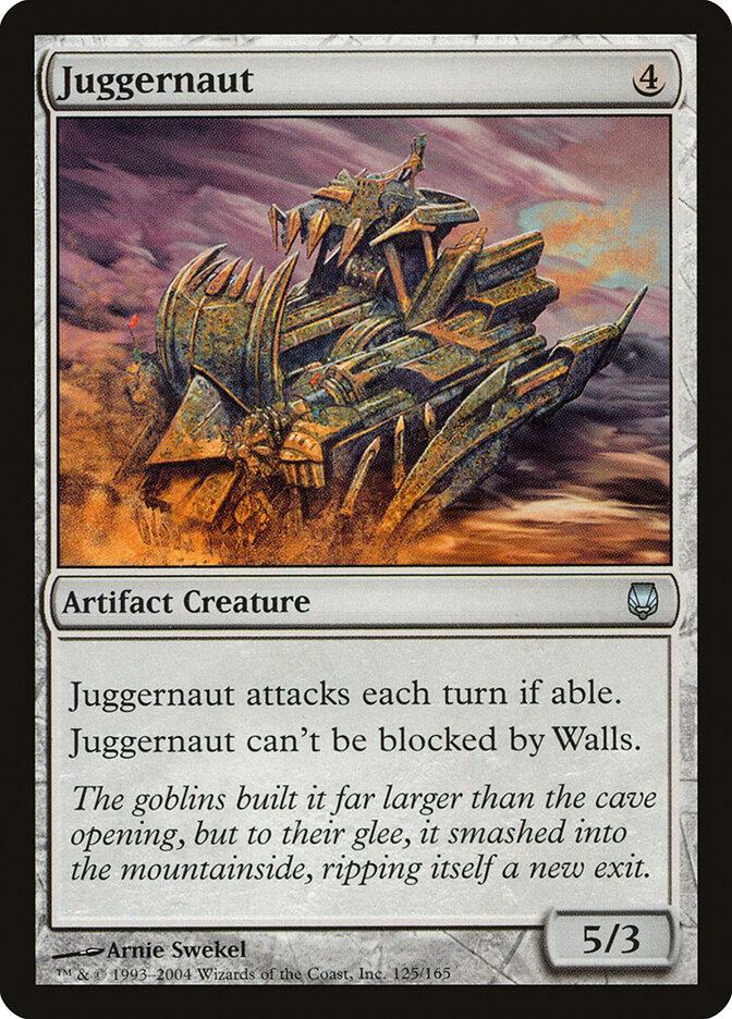 Juggernaut, Darksteel · 125/165