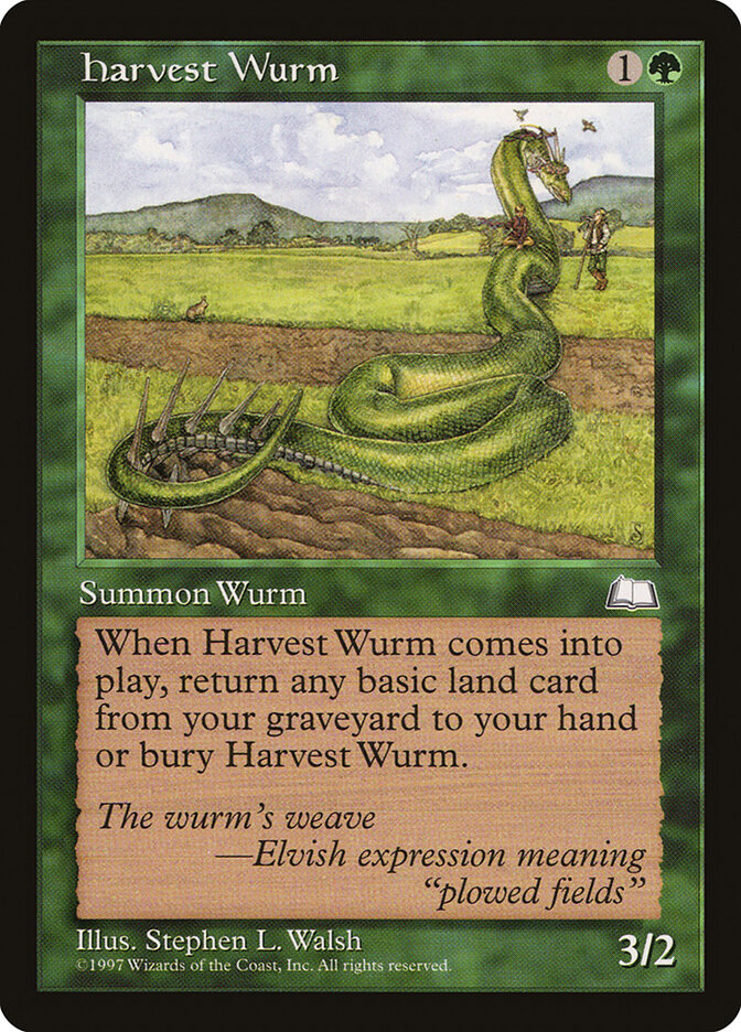 Harvest Wurm, Weatherlight · 130