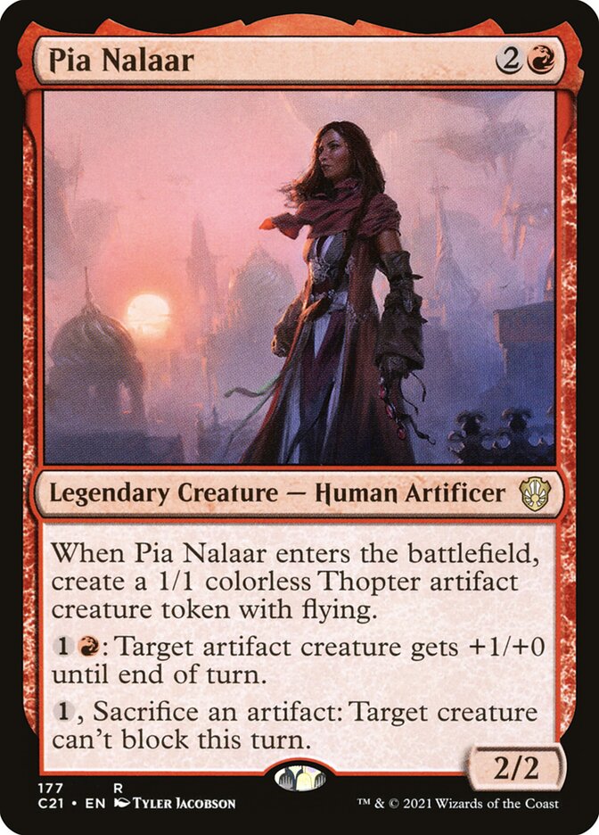 Pia Nalaar, Commander 2021 · 177