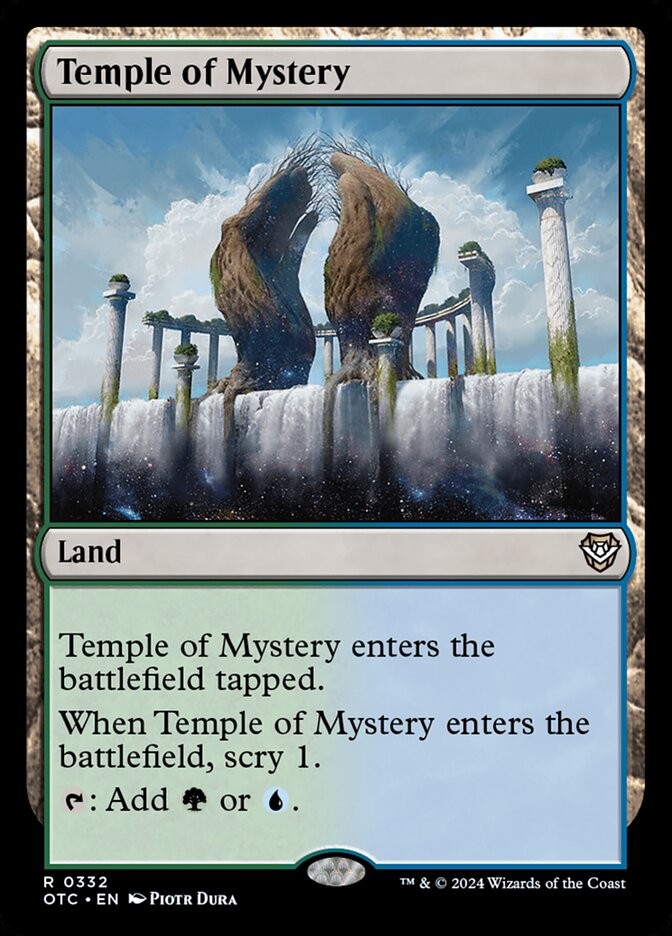 Temple of Mystery, Outlaws of Thunder Junction Commander · 0332