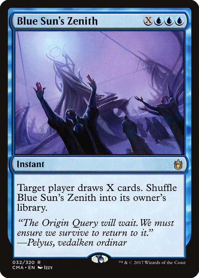 Blue Sun's Zenith, Commander Anthology · 032/320