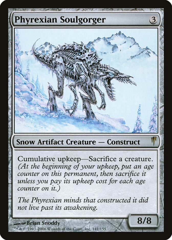 Phyrexian Soulgorger, Coldsnap · 141/155