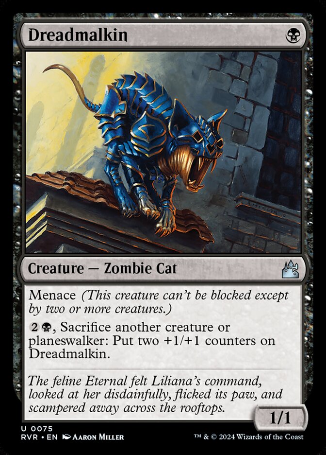 Dreadmalkin, Ravnica Remastered · 0075