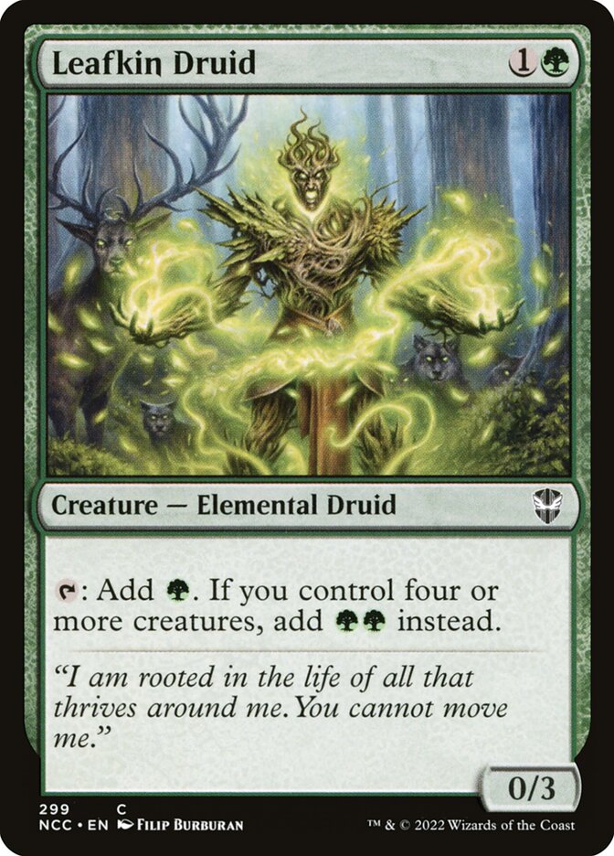 Leafkin Druid, New Capenna Commander · 299