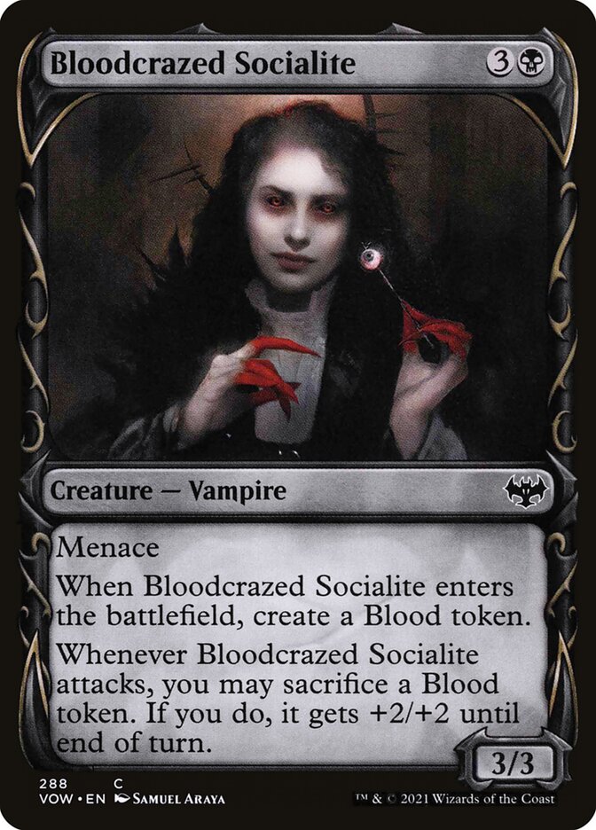 Bloodcrazed Socialite, Innistrad: Crimson Vow · 288