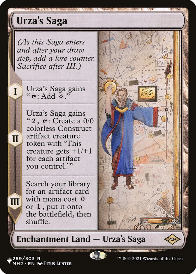 Urza's Saga, The List · mh2-259