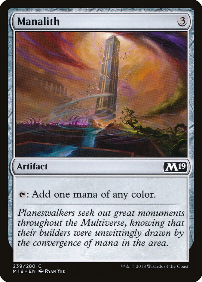 Manalith, Core Set 2019 · 239/280
