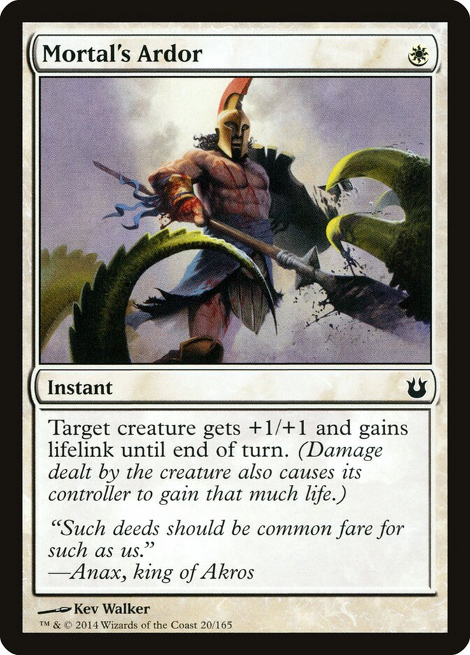 Mortal's Ardor, Born of the Gods · 20/165