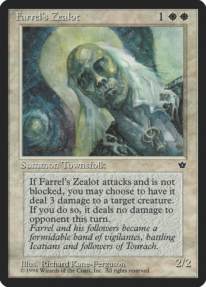 Farrel's Zealot, Fallen Empires · 3b