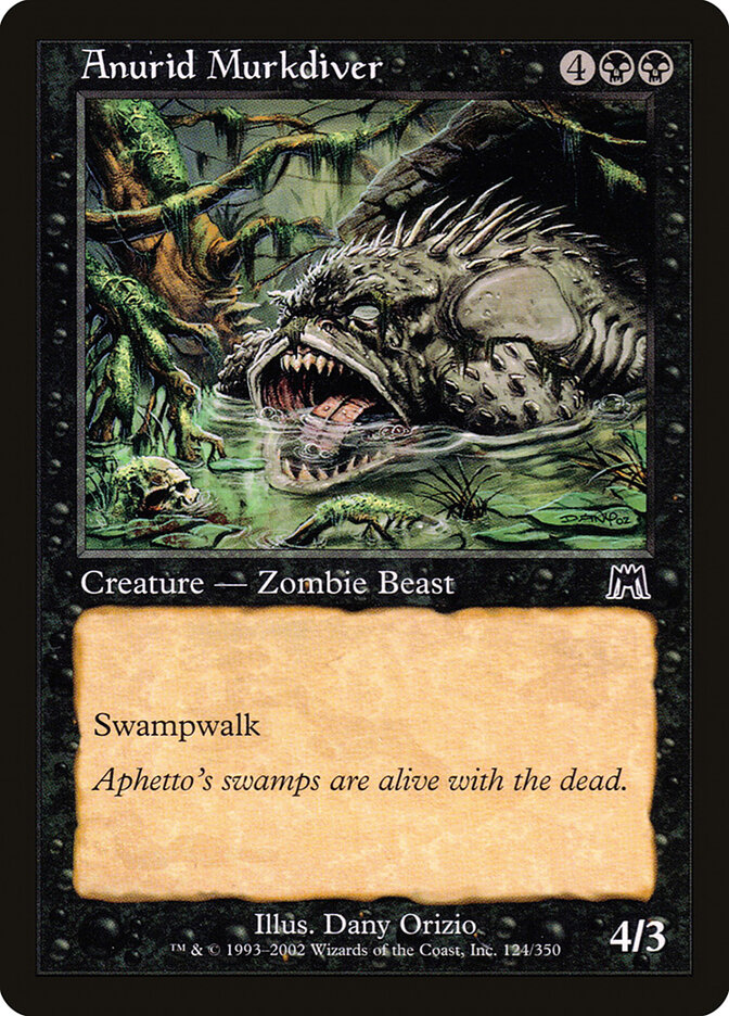 Anurid Murkdiver, Onslaught · 124/350