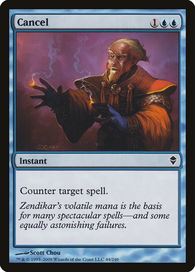 Cancel, Zendikar · 44/249