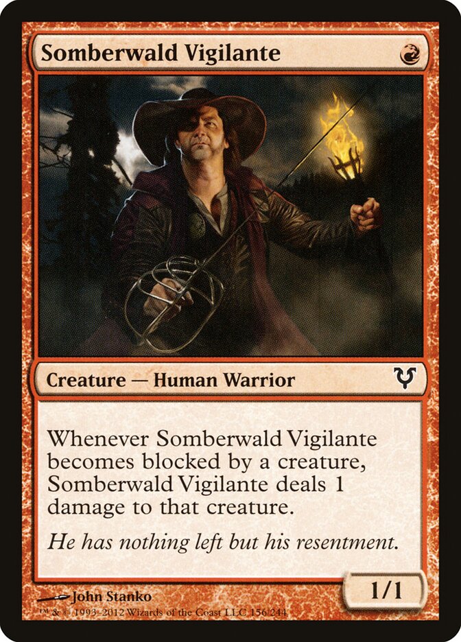 Somberwald Vigilante, Avacyn Restored · 156/244