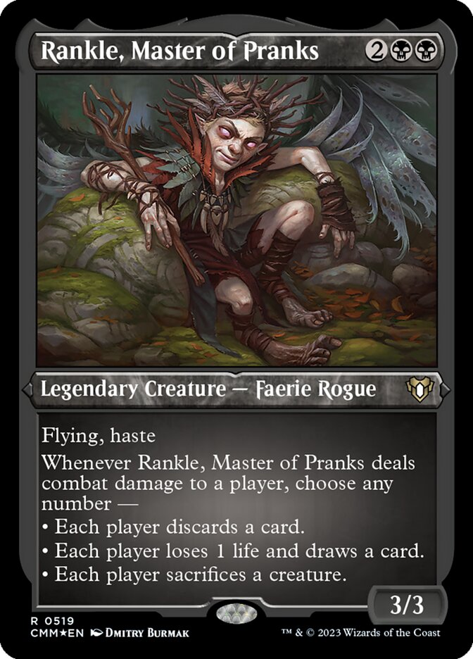 Rankle, Master of Pranks, Commander Masters · 0519
