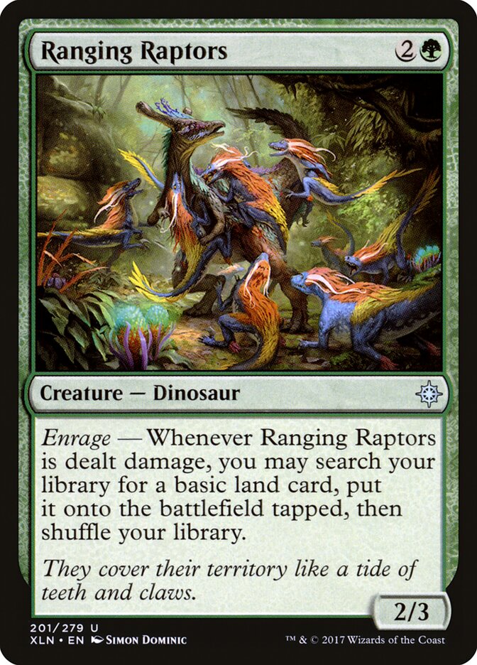 Ranging Raptors, Ixalan · 201/279