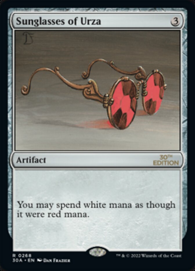 Sunglasses of Urza, 30th Anniversary Edition · 268/594