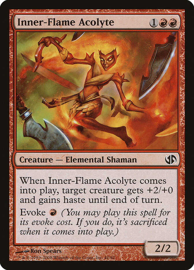 Inner-Flame Acolyte, Duel Decks: Jace vs. Chandra · 41/62
