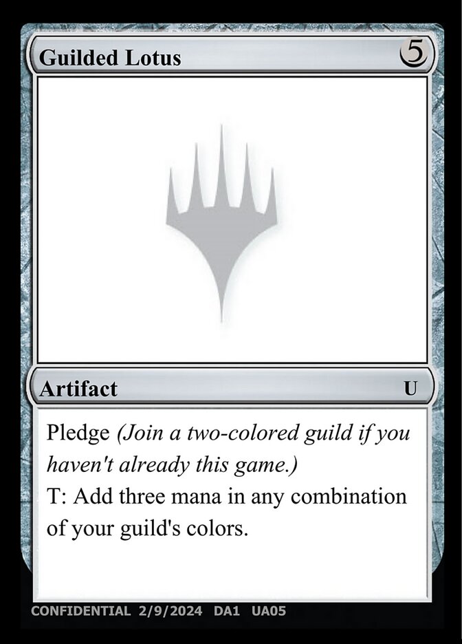 Guilded Lotus, Unknown Event · ua05b