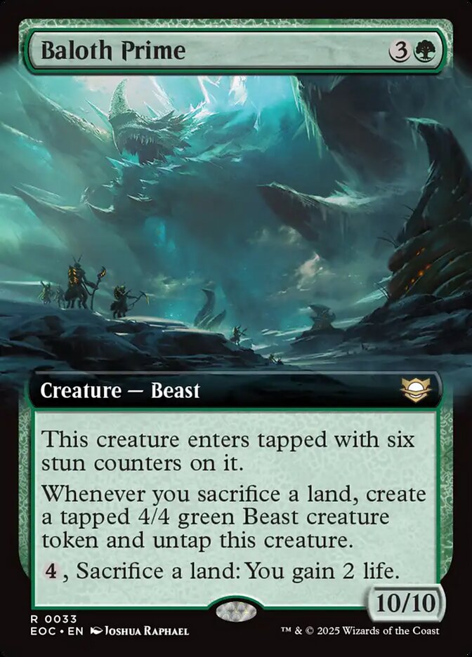 Baloth Prime, Edge of Eternities Commander · 0033