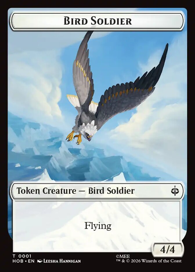 Bird Soldier, The Hobbit Tokens · 0001
