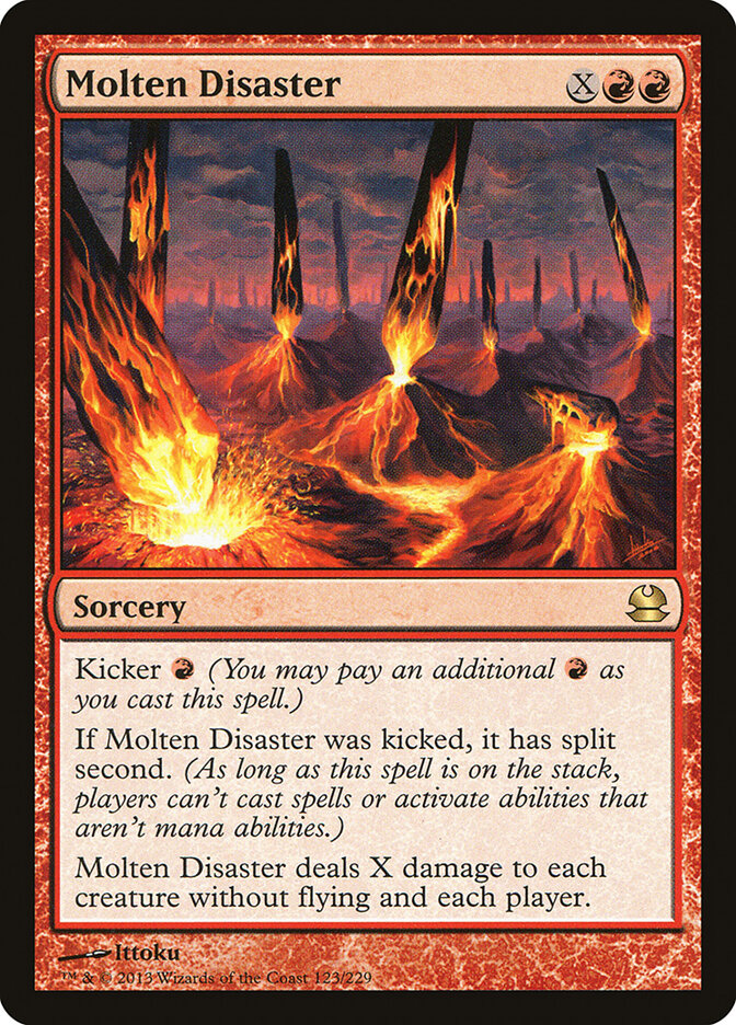 Molten Disaster, Modern Masters · 123/229
