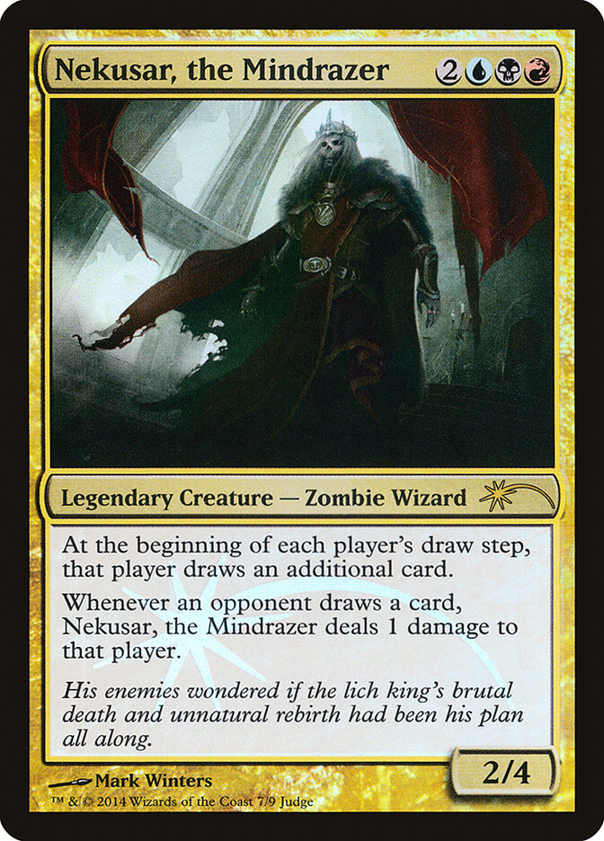 Nekusar, the Mindrazer, Judge Gift Cards 2014 · 7/9