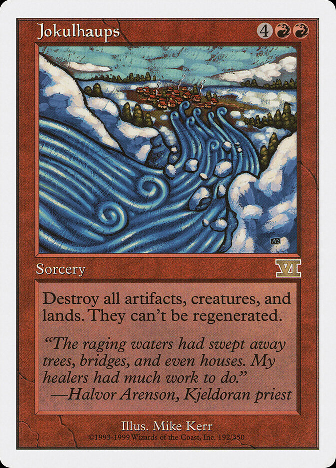 Jokulhaups, Classic Sixth Edition · 192/350