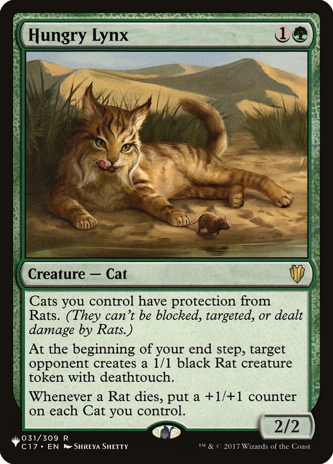 Hungry Lynx, The List · c17-31
