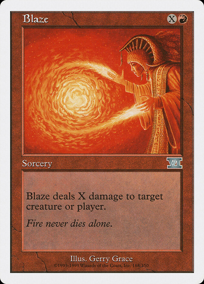 Blaze, Classic Sixth Edition · 168/350