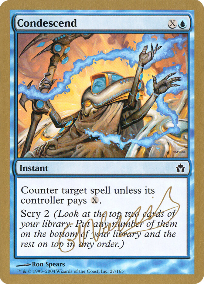 Condescend, World Championship Decks 2004 · gn27