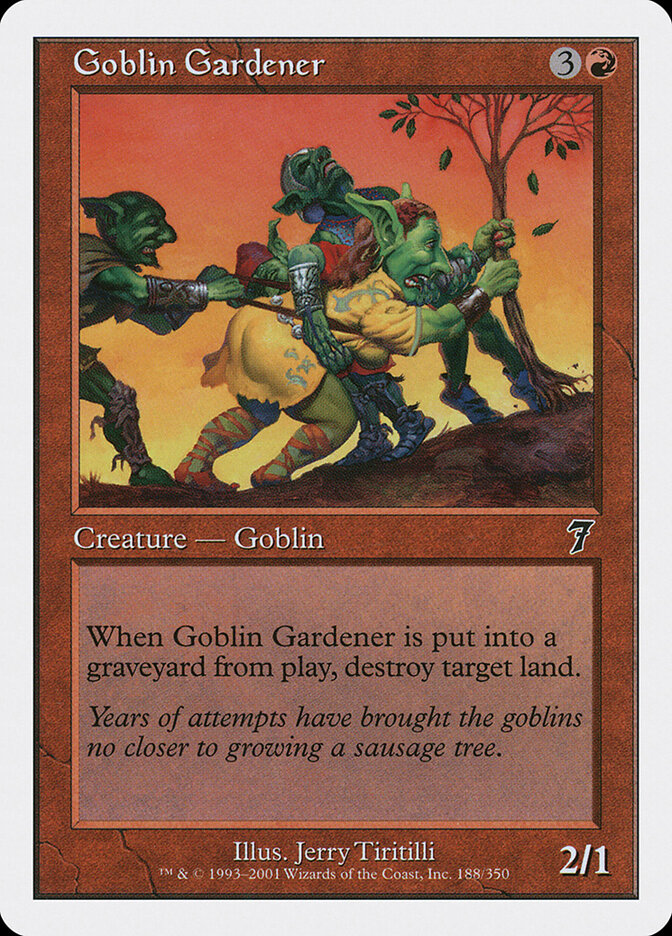 Goblin Gardener, Seventh Edition · 188/350