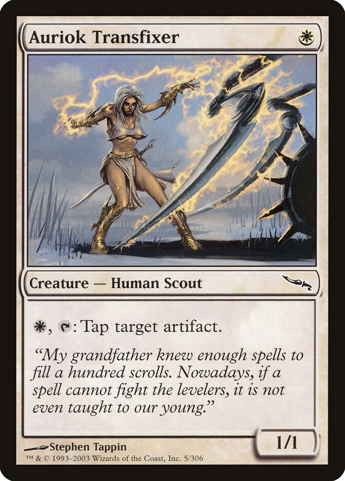 Auriok Transfixer, Mirrodin · 5/306
