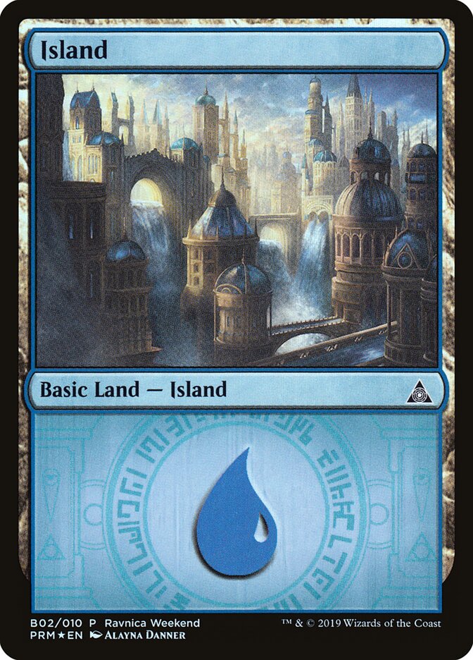Island, RNA Ravnica Weekend · b02