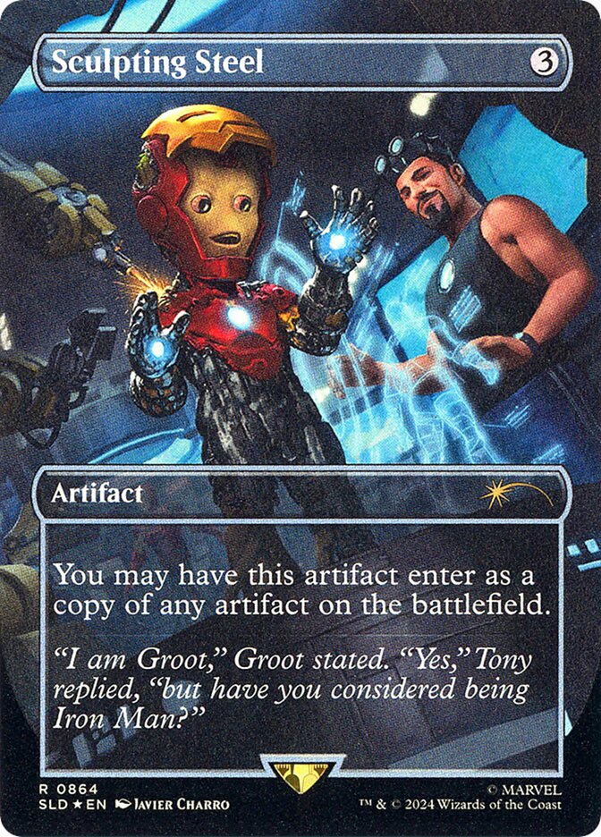 Sculpting Steel, Secret Lair Drop · 864