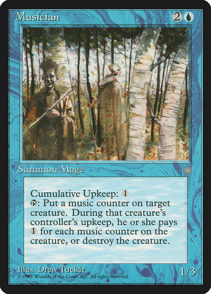 Musician, Ice Age · 85