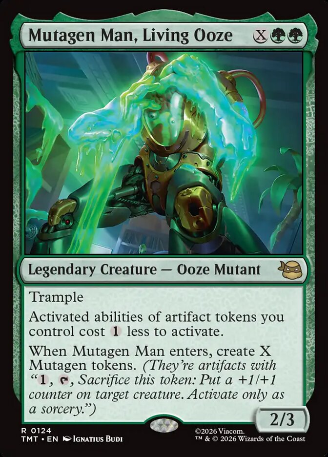 Mutagen Man, Living Ooze, Teenage Mutant Ninja Turtles · 0124