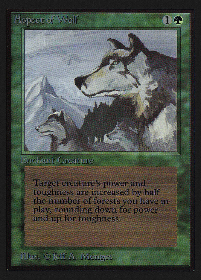 Aspect of Wolf, Collectors' Edition · 185