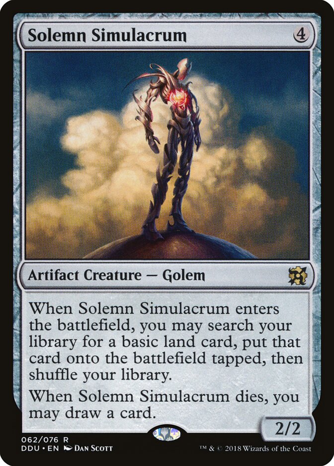 Solemn Simulacrum, Duel Decks: Elves vs. Inventors · 062/076